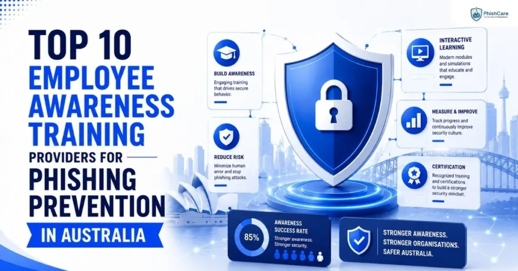 Top 10 Employee Awareness Training Providers for Phishing Prevention in Australia