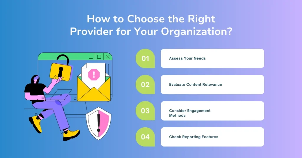 how to choose the right provider for your organization