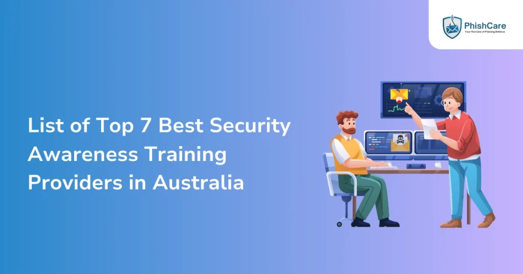list of top 7 best security awareness training providers in australia