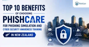 Top 10 Benefits of Choosing PhishCare for Phishing Simulation and Cyber Security Awareness Training in New Zealand
