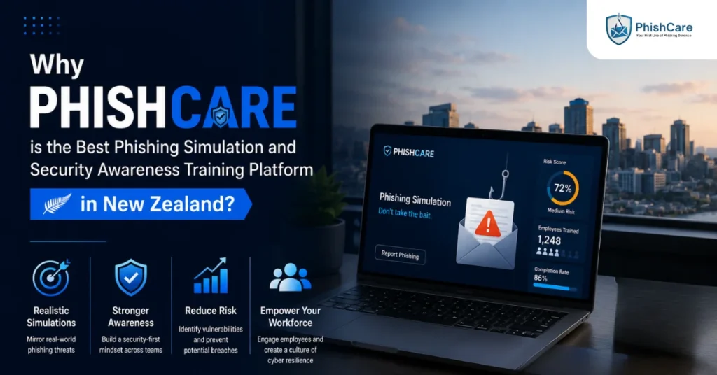 Why PhishCare is the Best Phishing Simulation and Security Awareness Training Platform in New Zealand?
