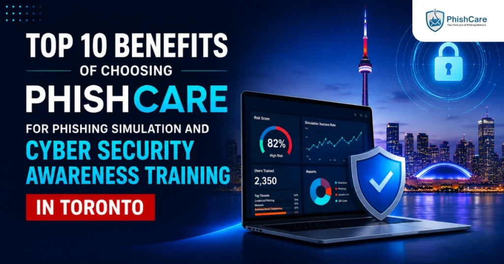 Top 10 Benefits of Choosing PhishCare for Phishing Simulation and Cyber Security Awareness Training in Toronto