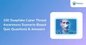 100 Deepfake Cyber Threat Awareness Scenario-Based Quiz Questions & Answers