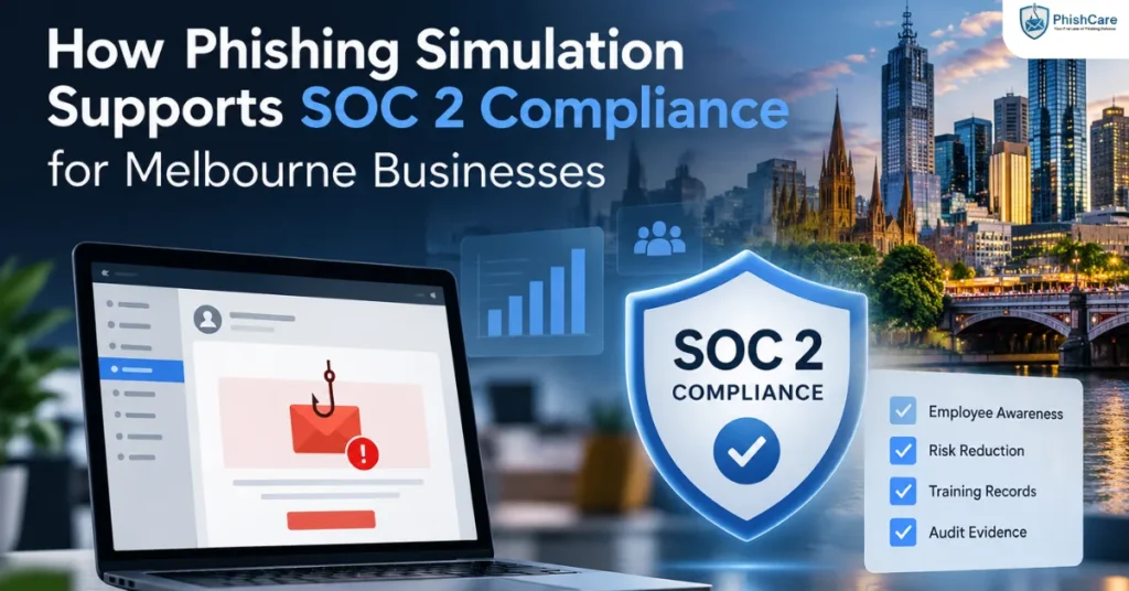 How Phishing Simulation Supports SOC 2 Compliance for Melbourne Businesses