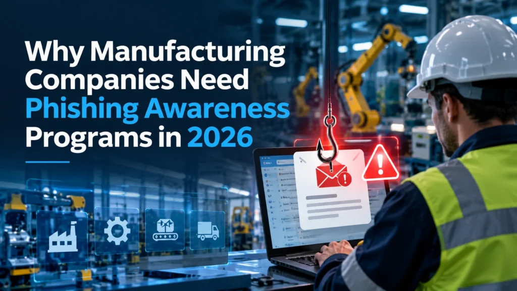 Why Manufacturing Companies Need Phishing Awareness Programs in 2026