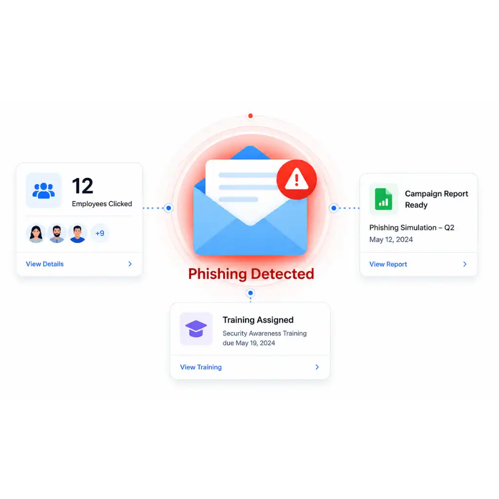 why phishcare is the best phishing simulation tool for training employees