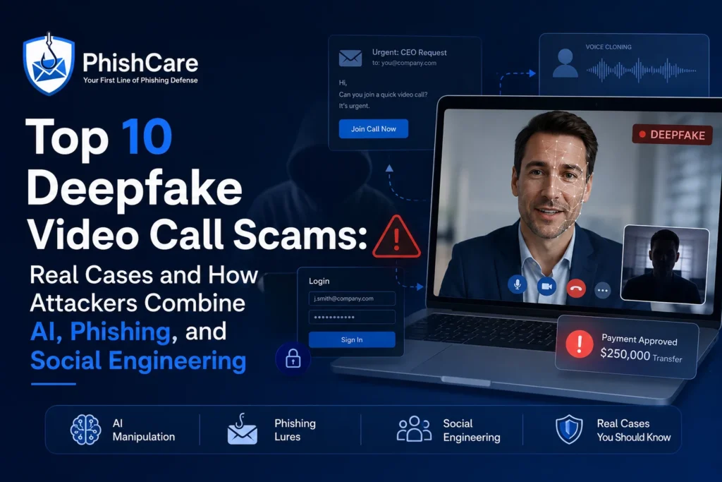 Top 10 Deepfake Video Call Scams